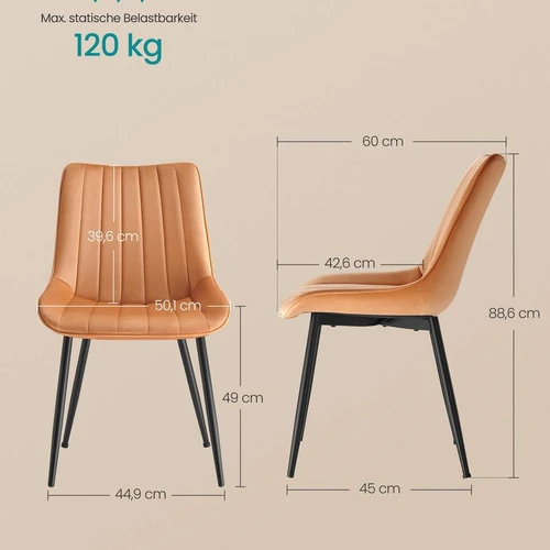Tvirtos baro kėdės – Iki 120 kg apkrova