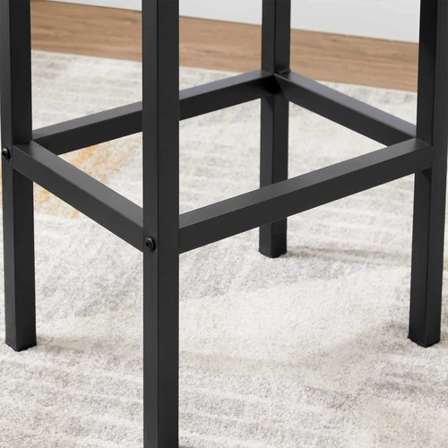 Patogios ir tvirtos baro kėdės su 75,5 cm sėdynės aukščiu