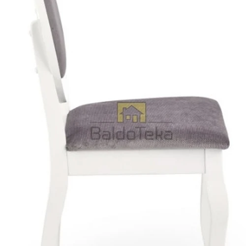 Ergonominis stalas su gobelenu, 100 kg apkrova, pilka/balta