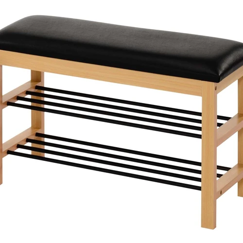 Šiuolaikiška sofos atlošo galvutė medžio ir baltos spalvos