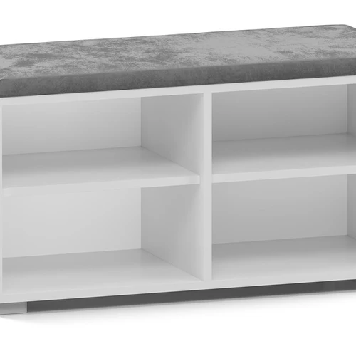 Batų lentyna Opal 4P, balta