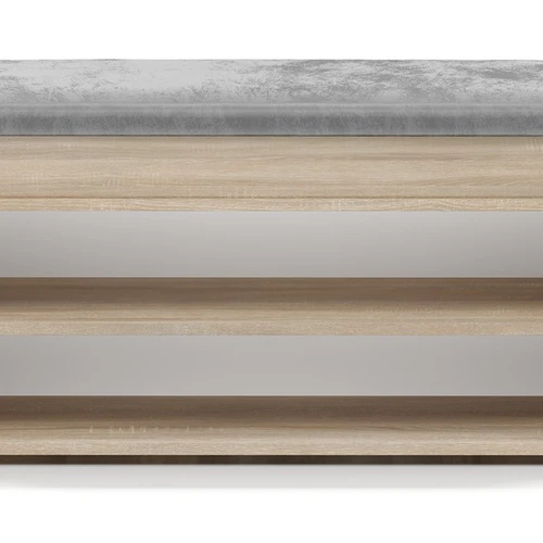 Tvirtas ir drėgmei atsparus batų spintos suoliukas