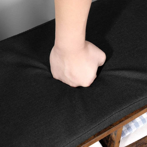 Praktiškas batų suoliukas su nuimamomis pagalvėlėmis