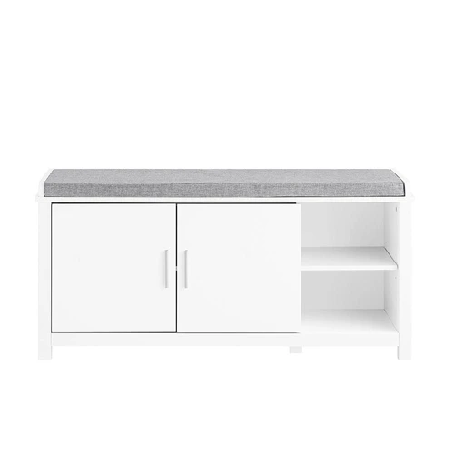 Batų spintelė 105x35x51cm., baltos/pilkos spalvos