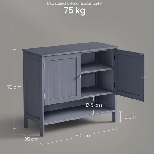 Patvari MDF batų spintelė 75kg apkrovai