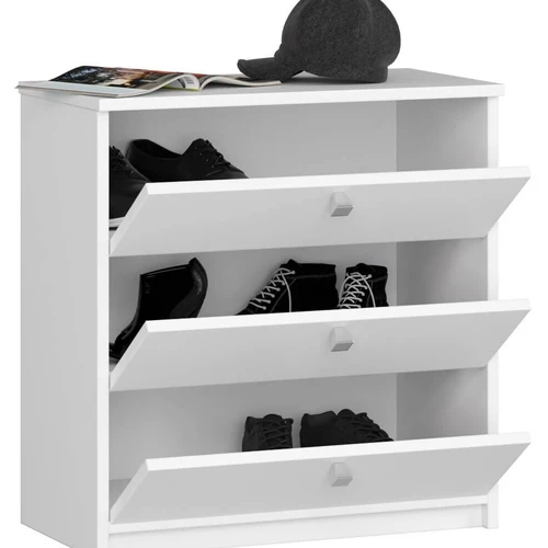 Kompaktiška batų spintelė iš laminuotos plokštės