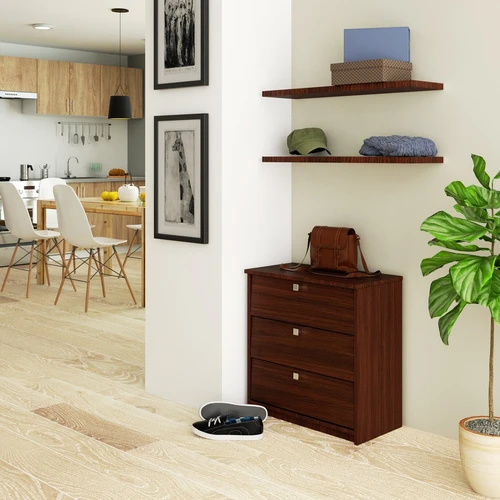 Kompaktiška batų spintelė mažiems erdvėms