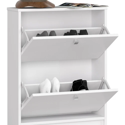 Klasikinė batų spintelė mažam prieškambiariui