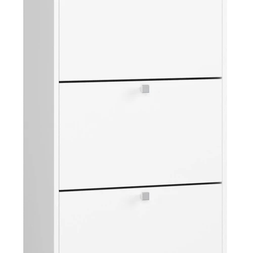 Batų spintelė NORE3, baltos spalvos