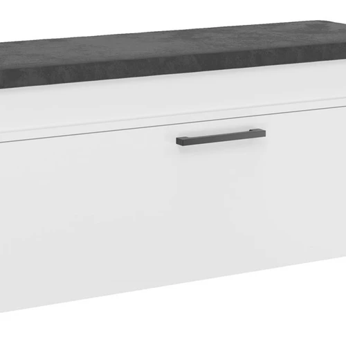 Batų spintelė Parma, balta