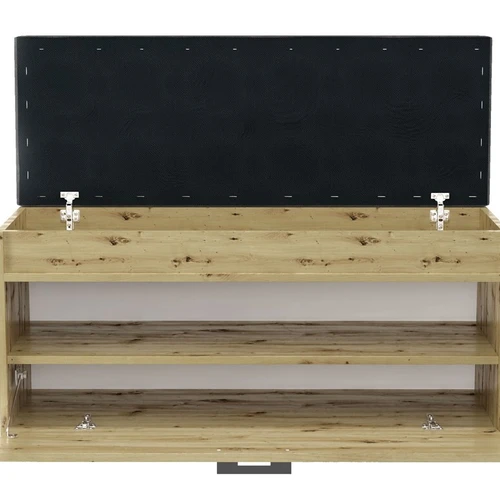 Kompaktiška batų spintelė su PVC kraštų apdaila