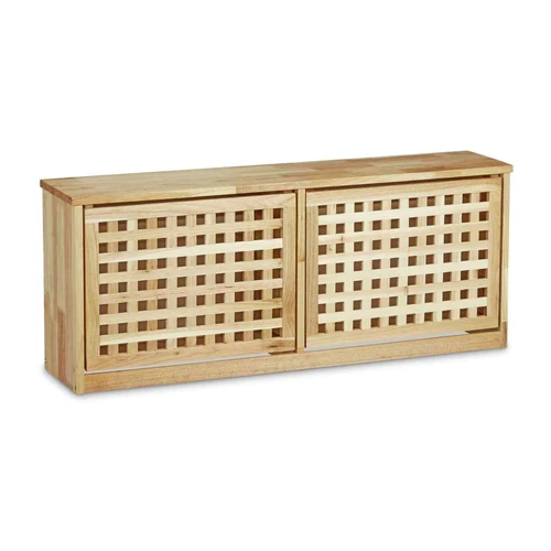 Batų spintelė Relaxdays 10020152.0, iki 4 porų batų, Ruda, 94 × 38 × 20 cm - Batų dėžės, stovai