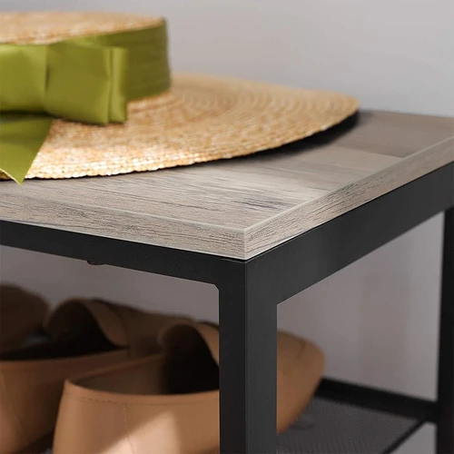 Modernus batų suoliukas su papildomais priedais ir vadovu