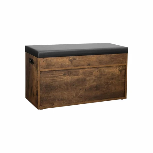 Praktiškas batų suoliukas su PU danga