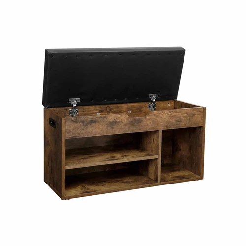 Kompaktiškas suoliukas su 3 atvirais skyriais