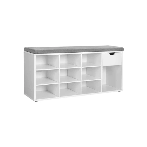 Batų suoliukas su atvirais skyreliais