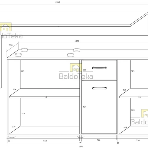 Ekspozicinis LMDP spintos modelis