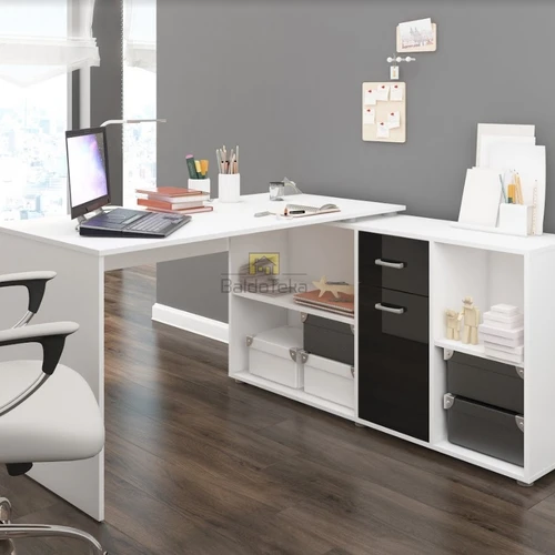 Craft auksinė ir balta spinta