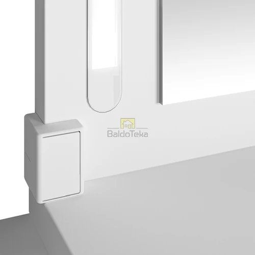 Praktiška spinta LMDP medžiaga, balta