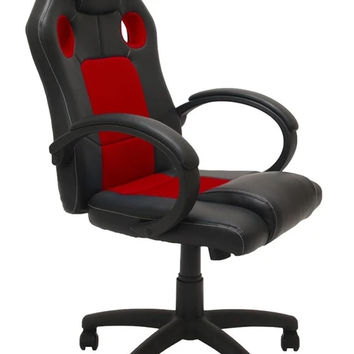 Biuro kėdė Enzo, juoda/raudona