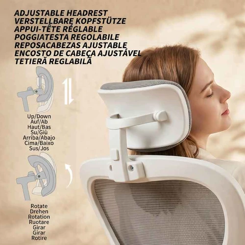 Reguliuojamo aukščio kėdė namų biurui