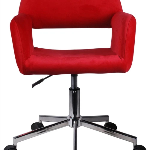 Stilingas biuro fotelis su chromuotu pagrindu