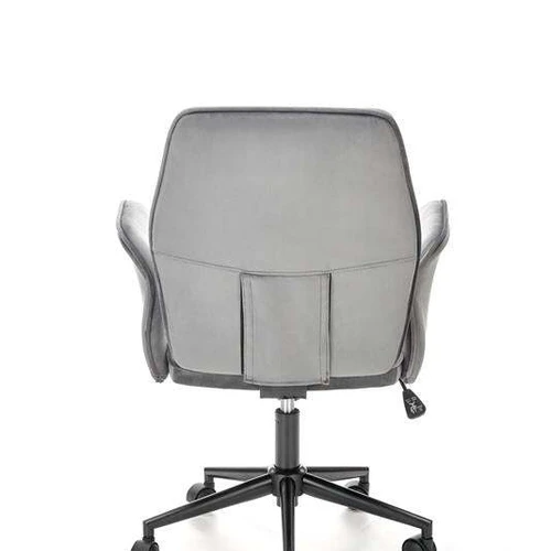 Stilinga biuro kėdė pilka su ergonomišku dizainu