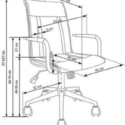 Biuro kėdė HA2256 - Darbo kėdės