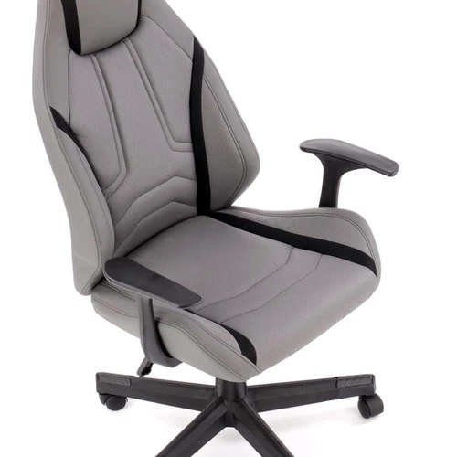 Membraninio audinio kėdė su TILT mechanizmu ir juoda spalva