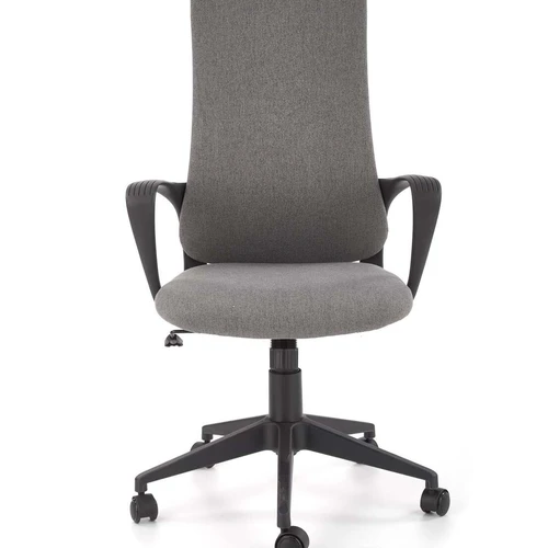 Kėdė su minkštu audiniu, pilka, TILT atrama