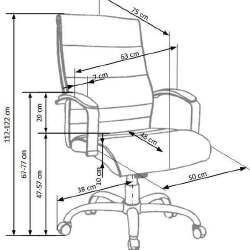 Biuro kėdė HA2799 - Darbo kėdės