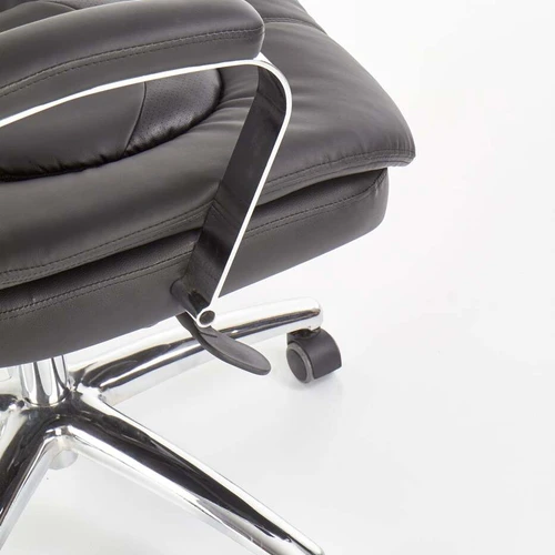 Patogus sofos komplektas su perforuota eko oda ir juoda spalva