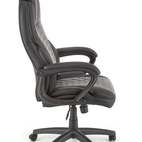 Kompaktiškas ir funkcionalus fotelis su reguliuojamu atlošu ir minkšta apvalkalu