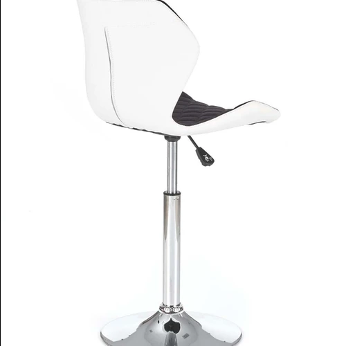 Patogi kėdė su ergonomišku audiniu ir chromuotu pagrindu