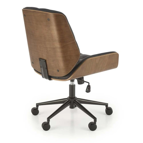 Moderni kėdė su TILT mechanizmu ir riešuto atspalviu