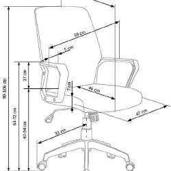 Biuro kėdė HA4438 - Darbo kėdės