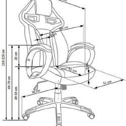 Biuro kėdė HA4614 - Darbo kėdės