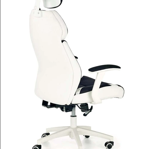 Ergonominė sofos komplekto galvos atrama, juoda ir balta spalvos