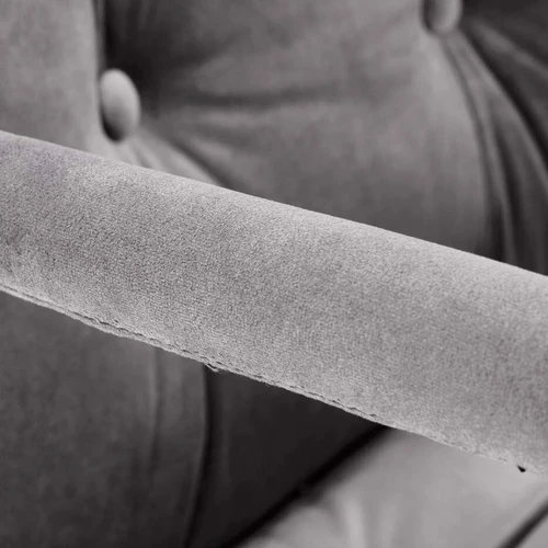 Komforto kėdė su reguliuojamu atlošu ir minkšta apvalkalu