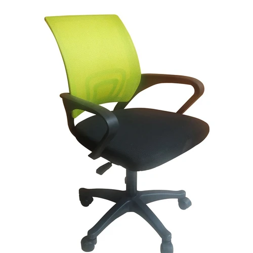 Biuro kėdė Moris, juoda/žalia