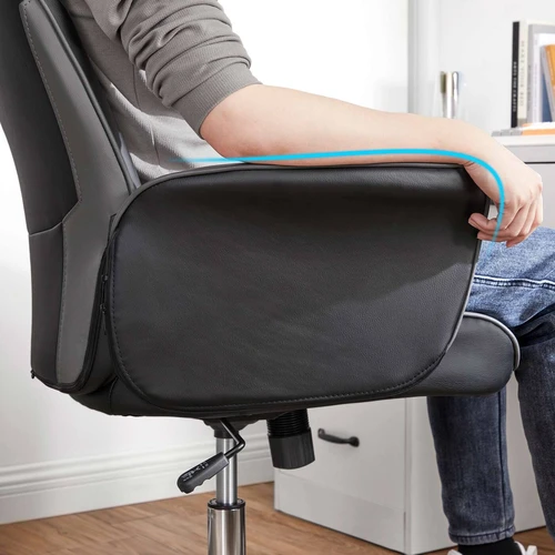 Stabili žaidimų kėdė su reguliuojamu aukščiu ir 13,3 kg svoriu