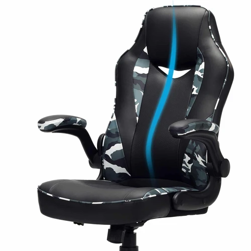 Ergonomiška kėdė su patogia sėdyne ir atpalaiduojančiu kaklu