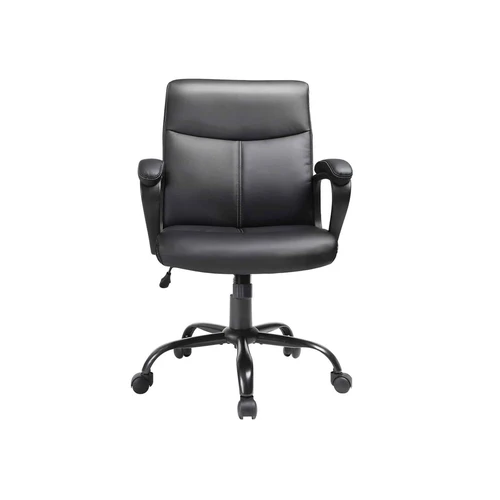 Ergonomiška biuro kėdė su odos imitacija ir TÜV sertifikatais