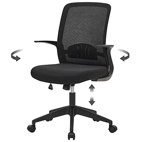 Biuro kėdė OBN032B01, juodos spalvos