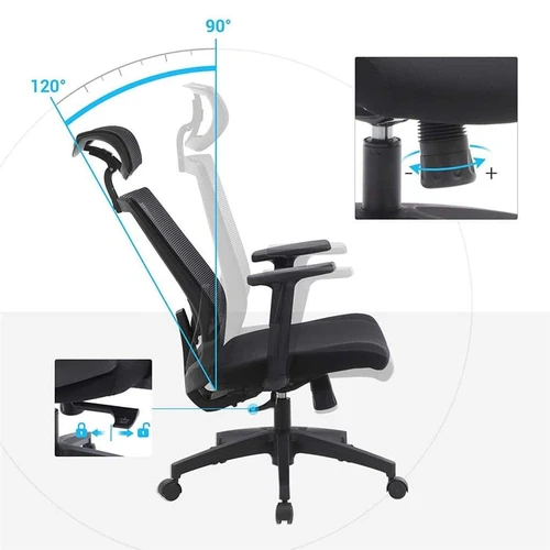 Kėdė su patogia sėdyne ir atlošu