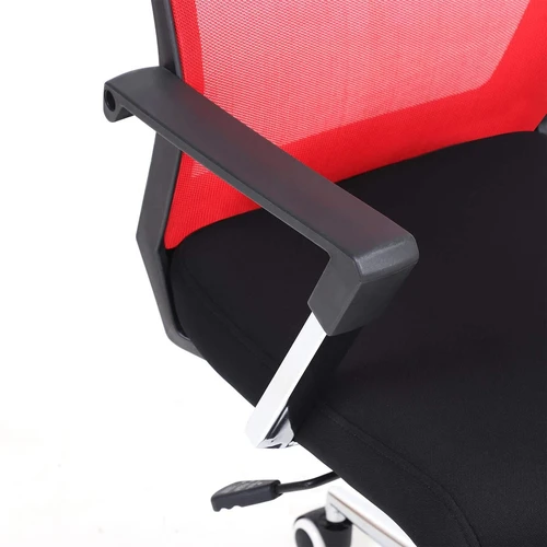 Ergonomiška kėdė su poliesterio tinkleliu ir plieniniu pagrindu