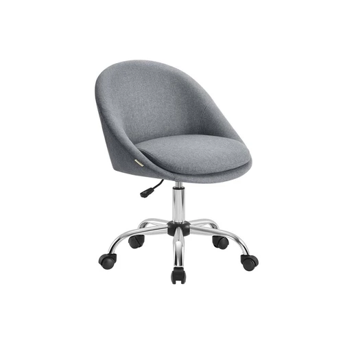 Biuro kėdė SONGMICS OBG020G01, reguliuojamo aukščio, Pilka, 60 × 80–90 × 60 cm