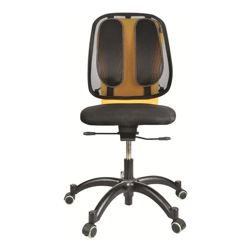 Biuro kėdės nugaros atrama Fellowes Office Suites, Juoda, 439 × 512 × 140 mm