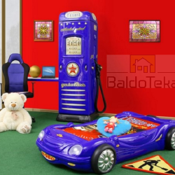 Tvirtas medinis lovos rėmas su grotelėmis, išlaiko iki 100 kg