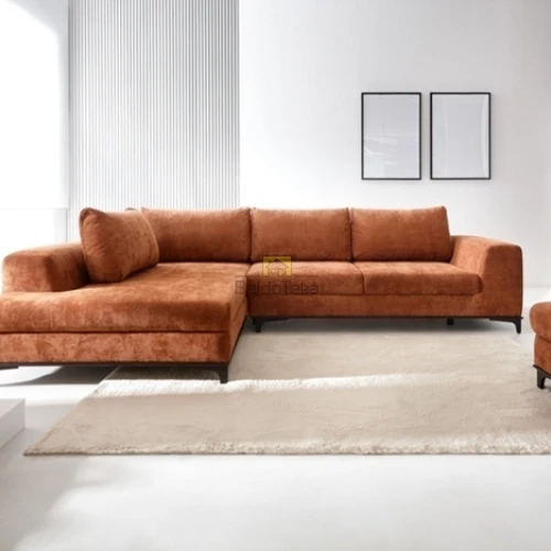 Minkšta lova su poliuretano užpildu ir zigzaginėmis spyruoklėmis